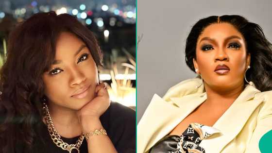 Omotola Jalade Ekeinde's advice to disgruntled lady goes viral: "Have a relationship with Jesus"
