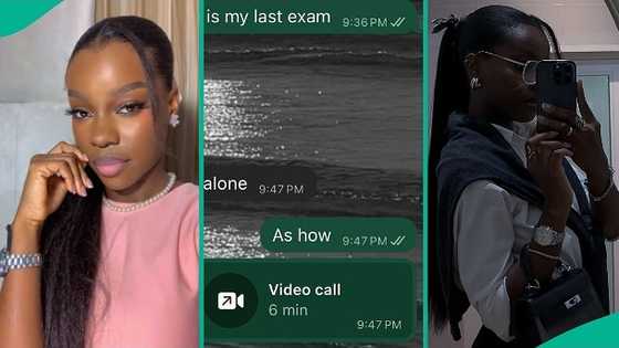 Lady who informed dad about her graduation day gets epic reply she never expected, posts screenshot