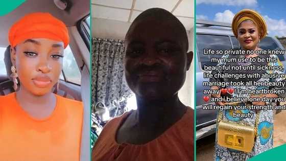 Lady heartbroken as she posts transformation of mum who battled bad marriage, sickness