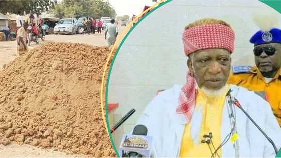 Sheikh Jingir ya fara gyara hanyar Saminaka da ta hada jihohin Arewa