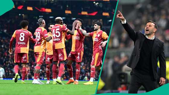 Galatasaray coach sends message to Victor Osimhen and his teammates ahead of Liverpool clash