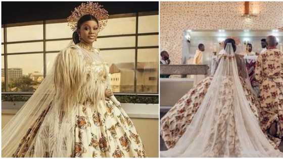 'Isi Agu' Inspired Outfits: Couple Go Outside the Box for Their White Wedding Looks
