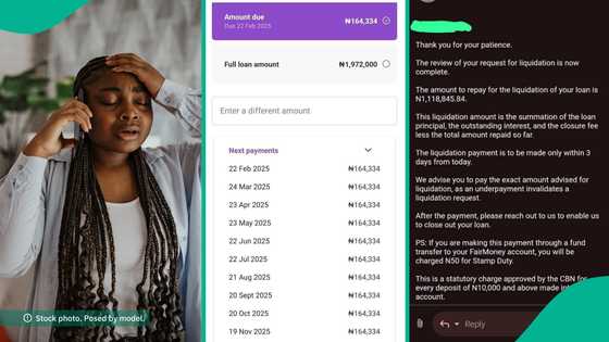 Lady gets N1m instead of N100k from loan app, shares response she got from customer care