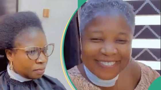 “I No Fit Try This with Hubby”: Nigerian Lady Barbs Her Hair Without Informing Husband, Shows Him