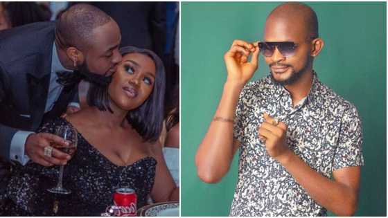 Uche Maduagwu accuses Davido of using Chioma to sell O2 tickets as singer shows love to her in recent times