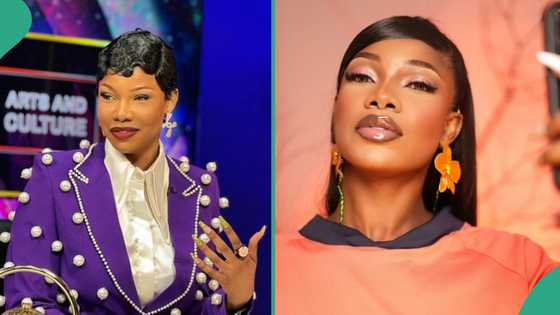 BBNaija’s Tacha reacts as man claims politician lodged her in hotel amid protest: “Na mumu dey deny”