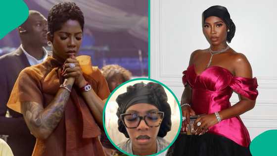 After Tonto Dikeh, video from Tiwa Savage's online prayer trends in 2026: "Dem Dey Same WhatsApp"