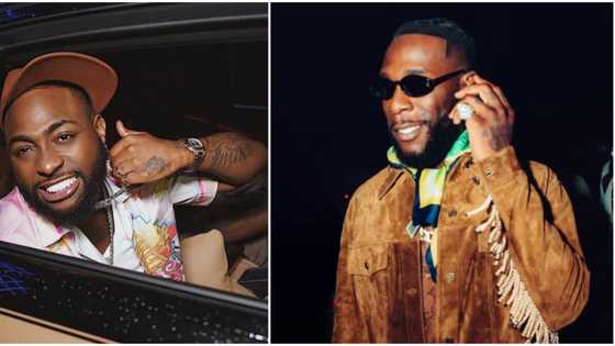 Fans dig up old tweet of Burna Boy advising Davido, spark hilarious reactions: "Normally, OBO need advice"