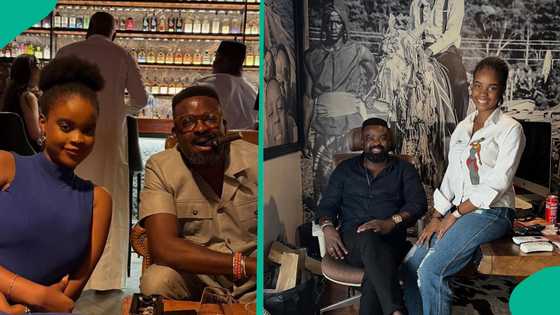 "Beauty and brain": Kunle Afolayan celebrates daughter Eyiyemi on 20th birthday, shares pics