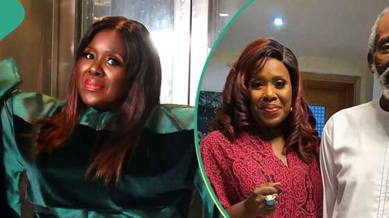 "80% of time, Olu Jacobs no longer here": Joke Silva shares coping with husband’s failing health