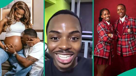 Nigerians react following Enioluwa's claim about Priscy Ojo's pregnancy news: "She built boundaries"