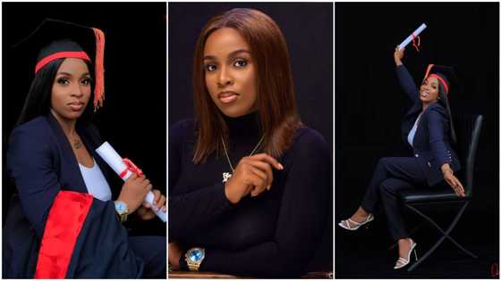You did it girl - Lady celebrates her graduation, says she really worked hard for it
