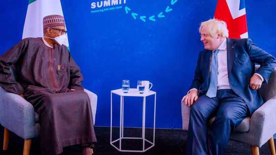 President Buhari, British PM meet, discuss insecurity in Nigeria