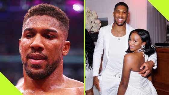 Anthony Joshua spotted with DJ Cuppy for the first time after loss to Daniel Dubois