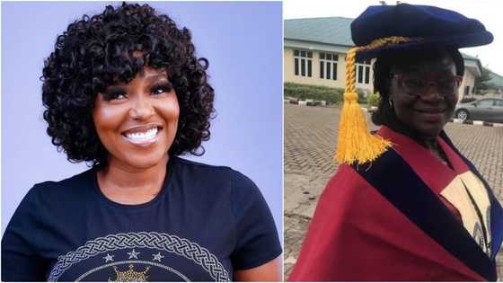 Actress Biola Adebayo praises Joke Muyiwa as she bags doctorate degree, lists other feats of senior colleague