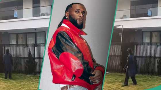 "Aww, dis is so sweet of him": Clip of Burna Boy speaking to a little girl trend, checks on sick mum