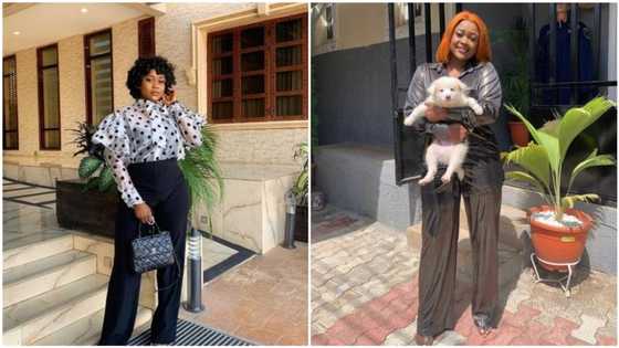 My dog is better than some of my friends - Popular Nigerian actress reveals, many react (photos)