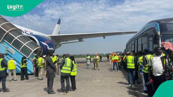 Breaking: First Batch of Nigerians Fleeing Xenophobia in South Africa Returns to Lagos, video emerges