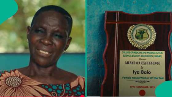 LUTH cleaner turns into celebrity among students owing to her dedication to duty