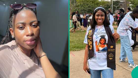 Lady who spent 7 years in OAU after writing JAMB 3 times finally graduates, posts photos