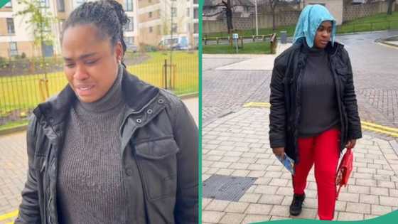 "See how innocent she looks": Nigerian woman in tears as she fails UK driving test exam a 2nd time