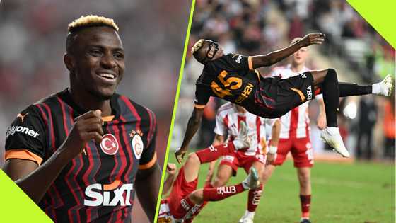 Victor Osimhen achieves new records with bicycle kick goal against Antalyaspor