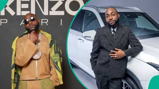 Moment Davido allegedly clashed with fan on stage trends, video elicits comments: "He must be upset"