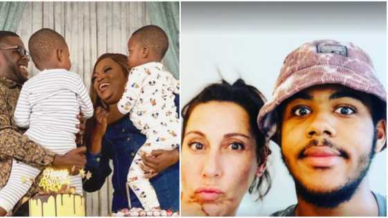 JJC Skillz’s baby mama exposes faces of Funke Akindele’s sons in viral photo shortly after slamming actress