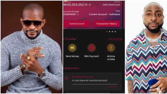 Chioma’s head don catch you: Uche Maduagwu claims Davido is stylishly begging for money after going broke