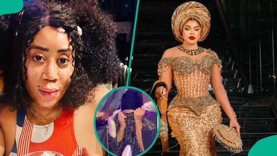 Outrage as Moyo Lawal cries while reminiscing on how lonely it was for her when Bobrisky was away