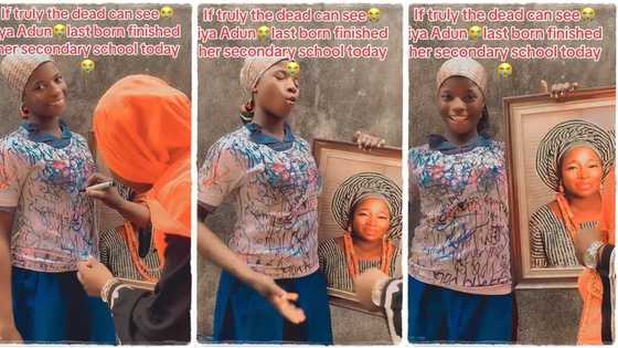 "They are senior students": Secondary school girl signs out after graduation, wears white shirt in viral video
