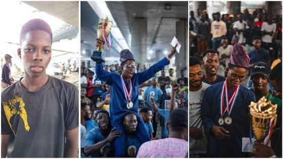 I have been beaten while sleeping under Oshodi bridge: Boy who won Lagos chess contest speaks in video