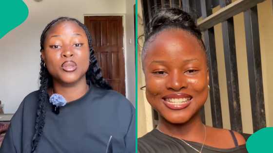 Beautiful black lady rejects man who approached her because he is 45 years old