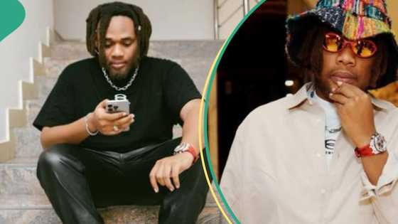 "He do like say he no pain am": Reactions as Buju BNXN laughs after falling off stage during show