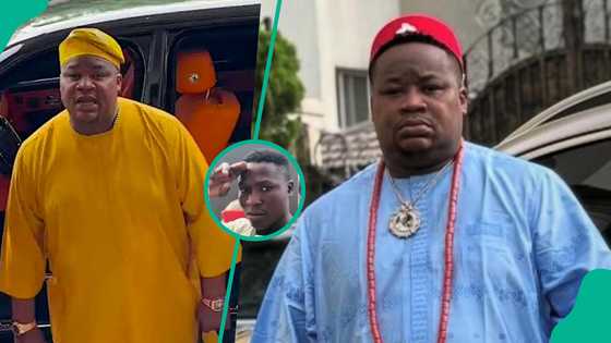 Viral side-eye fan rejects Cubana Chiefpriest’s N500k, makes deep spiritual allegations