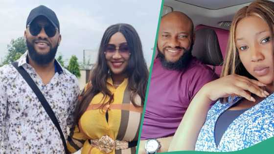 Yul Edochie gushes over loved-up pics with Judy Austin: "This is the cutest pics you see today"