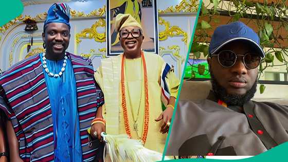 Drama as Deeone visits Oluwo of Iwo over VDM's chieftaincy title: "I will show his private video."