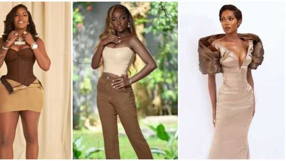 Beautiful in brown: Tiwa Savage, 5 celebrities who have jumped on stylish colour trend