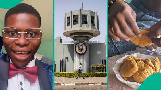University of Ibadan fresher makes akara in his hostel, video trends as people notice same thing