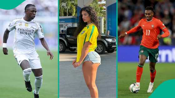 Albania model Melissa M exposes private messages from Vinicus Jr, Leao, Benzema, video