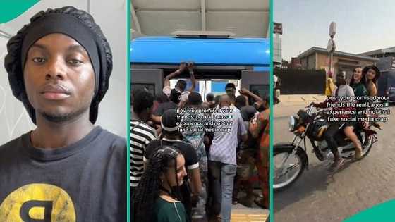 Nigerian man brings friends to Lagos to experience 'real' life, video gets attention on TikTok