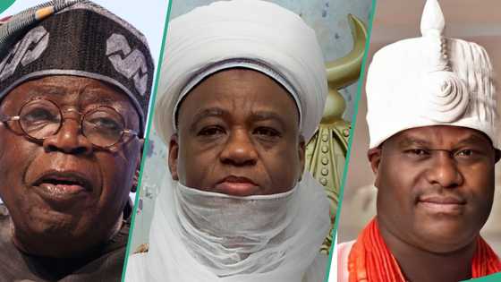 "Be patient": Tinubu, traditional chiefs send crucial message to Nigerians over planned protests