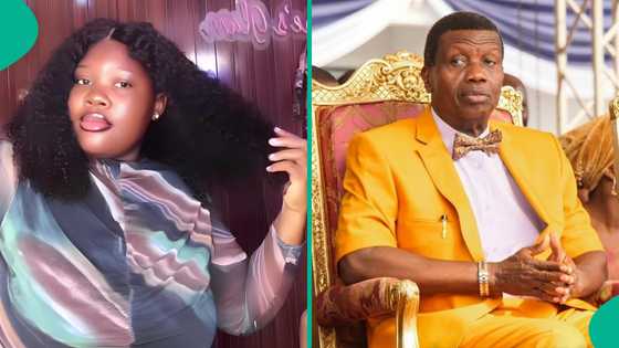 Lady born at Redemption Camp Hospital shares name Pastor Adeboye gave her and what he said