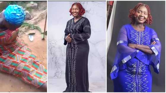 "This woman fine o": Nigerian widow beaten and branded a witch gets make-over, looks beautiful in new video