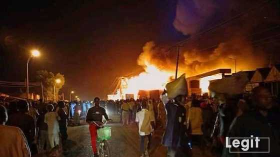 Gobarar da ta kona shaguna sama da 150 a Funtua (hotuna)