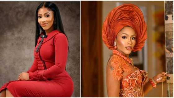 Mercy Eke dances to money song like typical Igbo girl during her dad's funeral preparations in Imo state