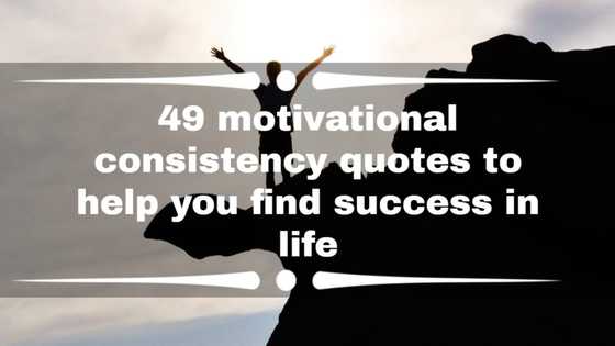 49 motivational consistency quotes to help you find success in life