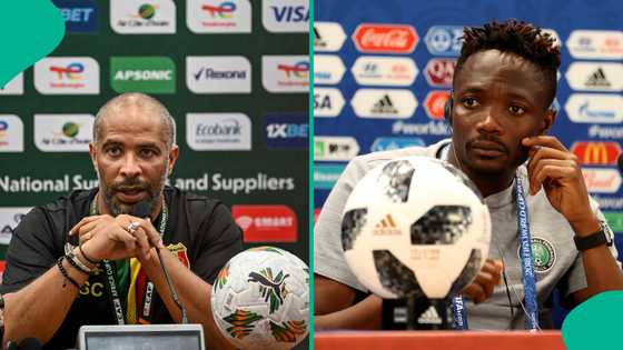 "There's a lot of pressure on Ahmed Musa": Super Eagles coach speaks ahead of Unity Cup