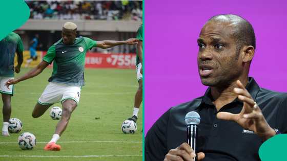 Sunday Oliseh explains why Victor Osimhen must not get injured before World Cup play-offs