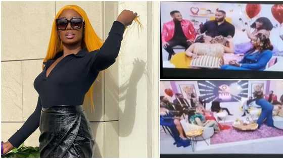 BBNaija reunion: TBaj throws pillow at fellow ex-housemate in suspense-filled trailer, fans anticipate drama